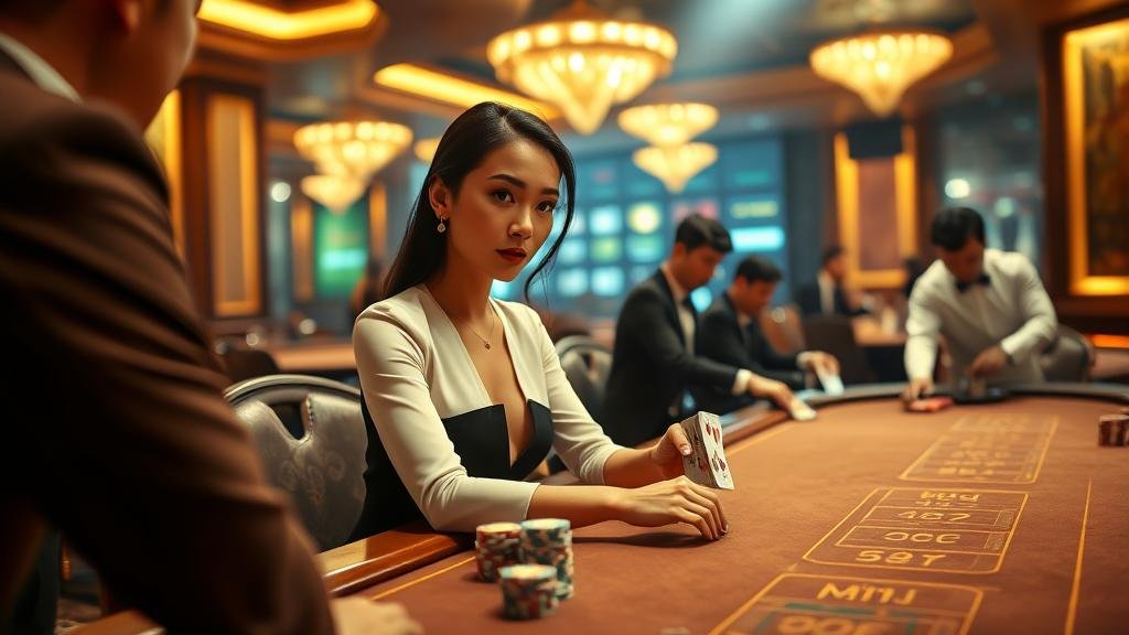 ภาพอินโฟกราฟิกอธิบายการเดินเงินบาคาร่า