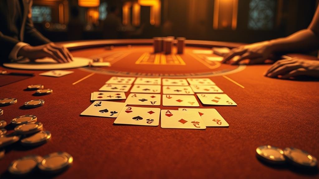 ภาพประกอบระบบการเดินเงิน 1-3-2-4 ในบาคาร่า