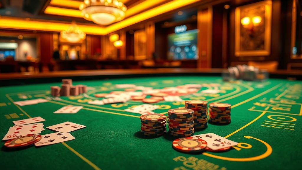 หน้าจอเกมบาคาร่า Evolution Gaming แสดงสถิติย้อนหลัง