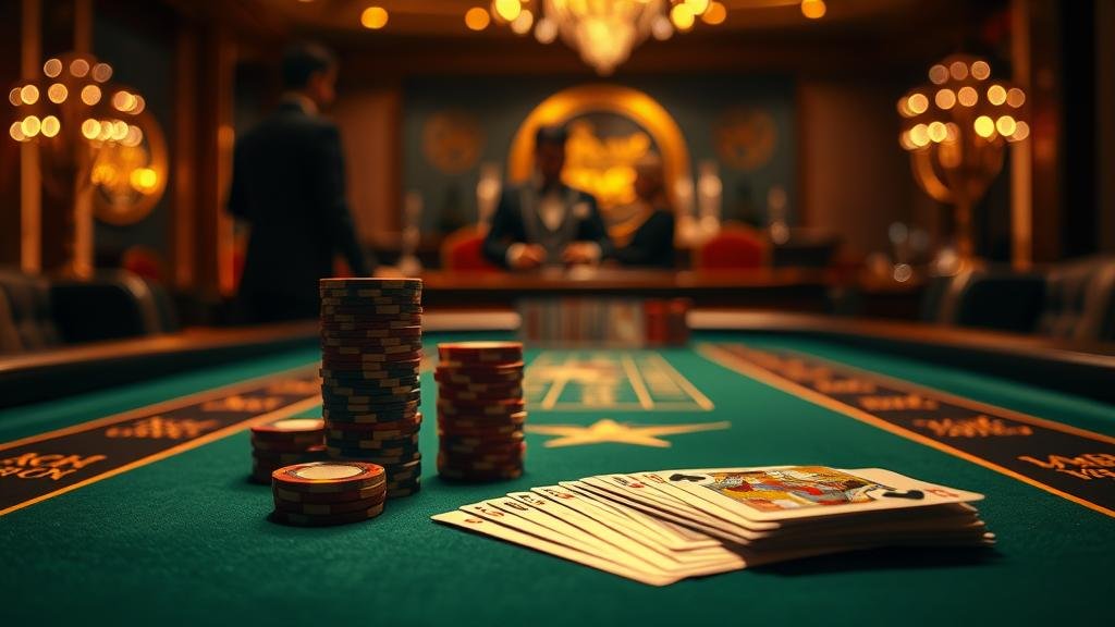 อินโฟกราฟิกแสดงกลยุทธ์การเล่นบาคาร่า