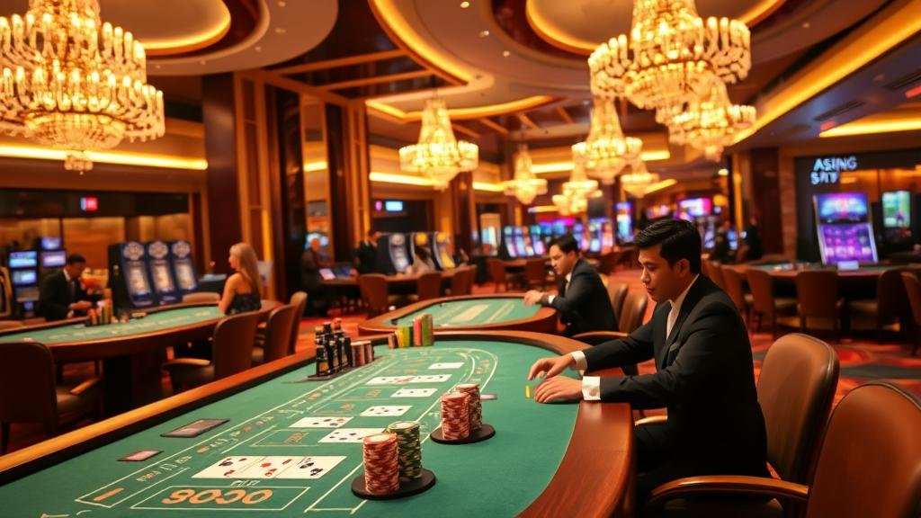 ดีลเลอร์สาวสวยจาก AE Casino / Sexy Baccarat