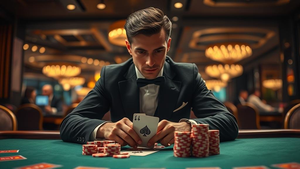 อินโฟกราฟิกแสดงความน่าจะเป็นของบาคาร่า