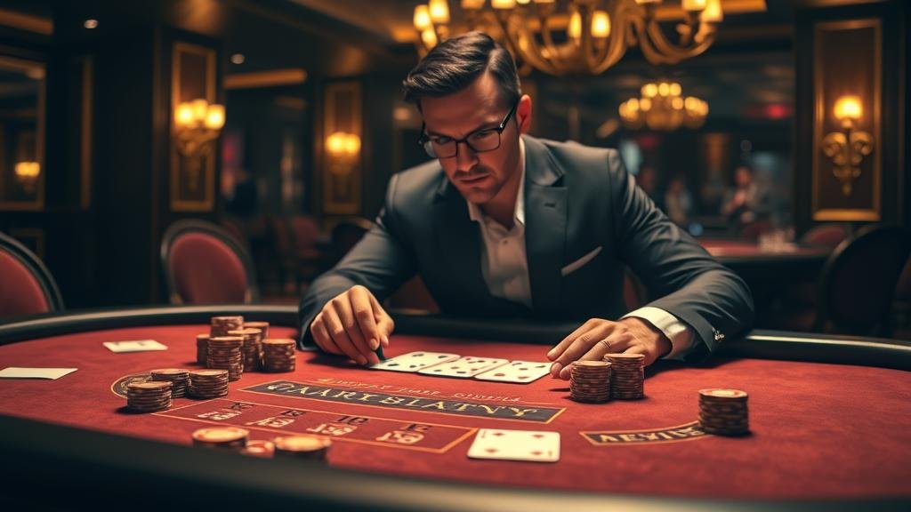 ไพ่บาคาร่าและมือผู้เล่น