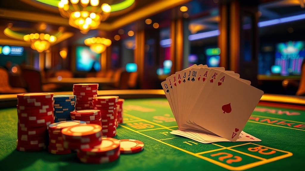 หน้าจอแสดงสถิติและเค้าไพ่บาคาร่า