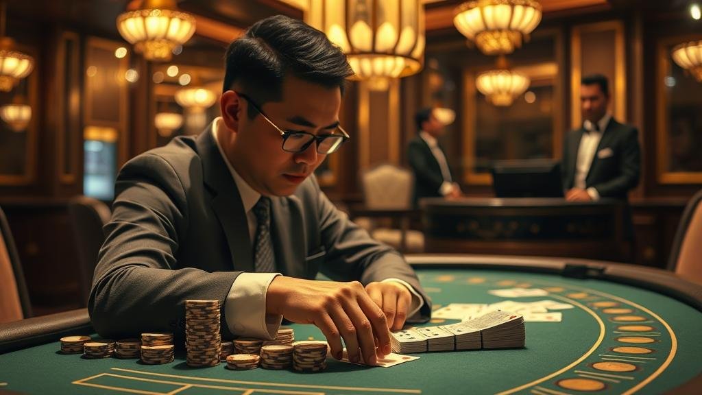 ตัวอย่างเค้าไพ่บาคาร่าที่ใช้ในการวิเคราะห์