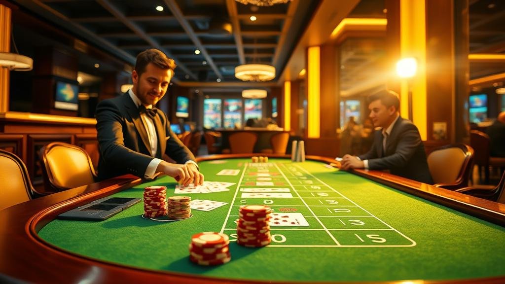 กราฟแสดงสูตรบาคาร่าและเค้าไพ่