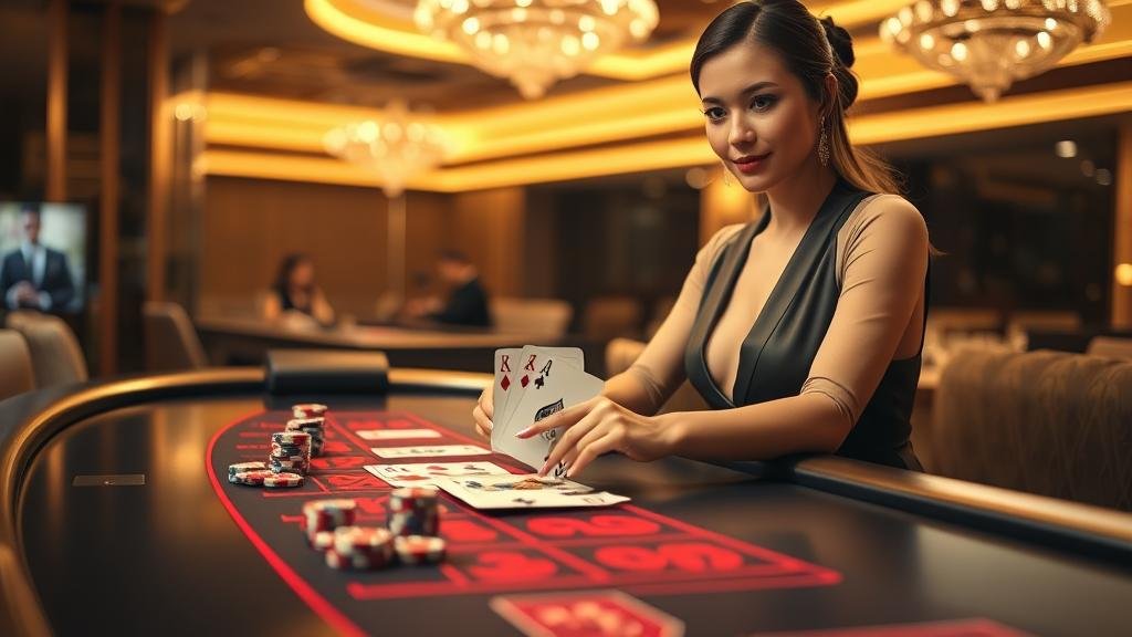 หน้าจอโทรศัพท์มือถือแสดงเกมบาคาร่าห้องสปีด