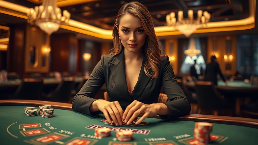 อินเทอร์เฟซเกมบาคาร่าสด DG Casino