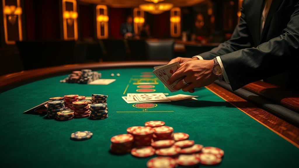 หน้าจอเกมบาคาร่าสายฟ้าจาก Playtech