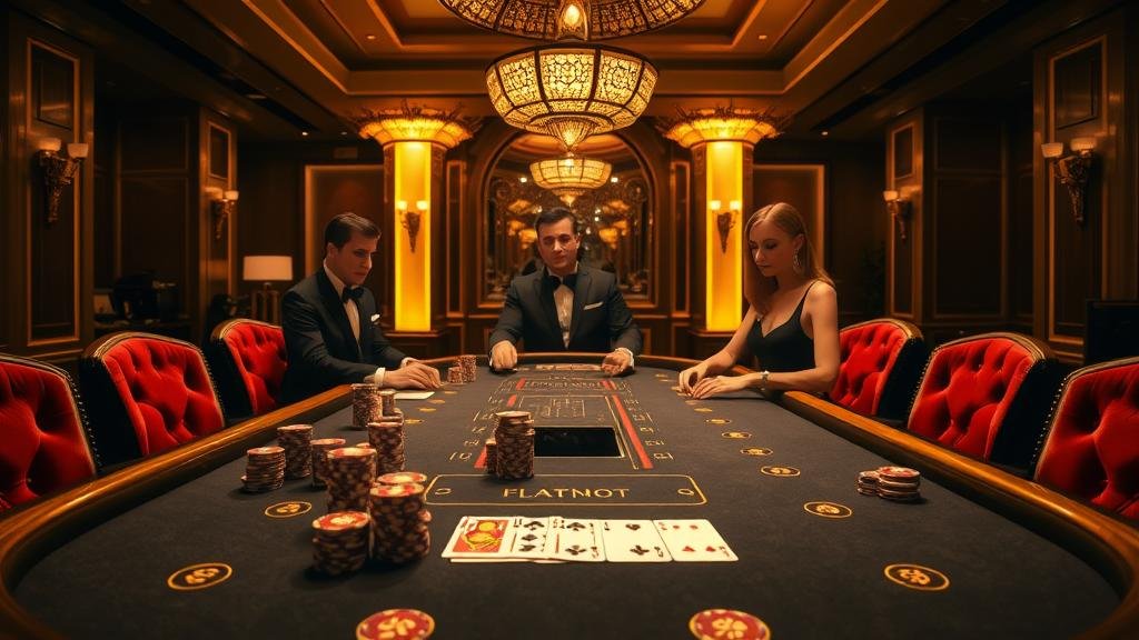 ดีลเลอร์สาวสวยในเกมบาคาร่าสด