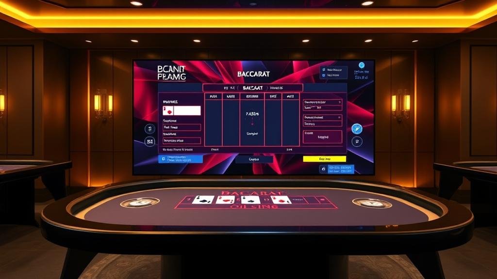 การเล่นบาคาร่าบนแท็บเล็ต