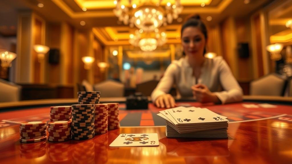 หน้าจอแสดงสถิติและเค้าไพ่บาคาร่า