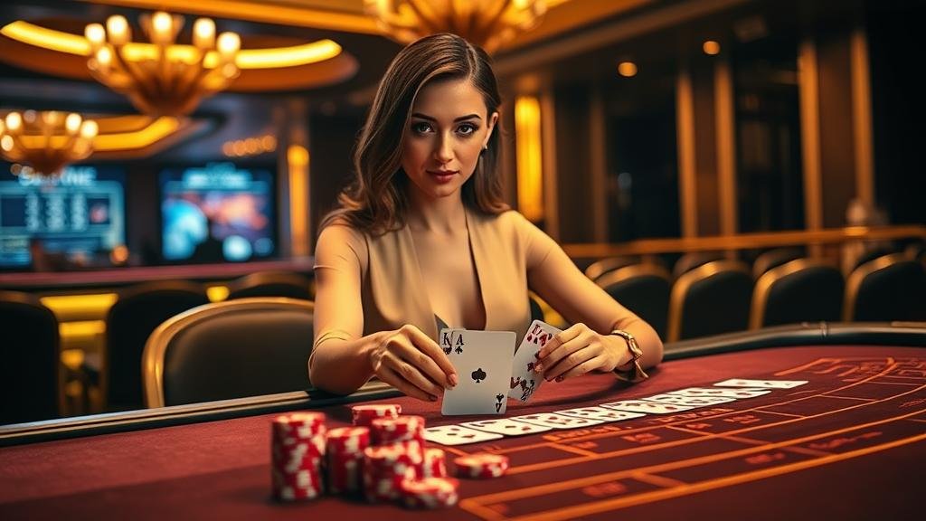 โต๊ะบาคาร่าหรูหราจาก Allbet พร้อมดีลเลอร์มืออาชีพ