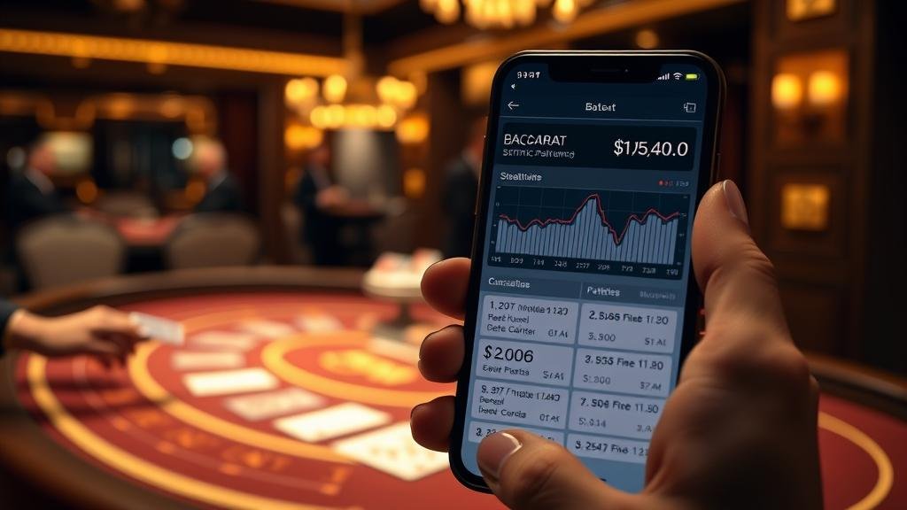 การวางแผนกลยุทธ์บาคาร่าบนแท็บเล็ต