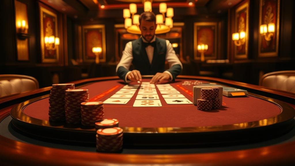 หน้าจอเกมบาคาร่า Allbet พร้อมดีลเลอร์สาวไทย