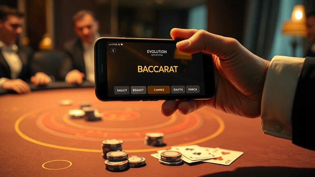 เคล็ดลับอ่านเค้าไพ่บาคาร่า Evolution Gaming ฉบับยุโรป บนมือถือ ภายใน 5 นาที