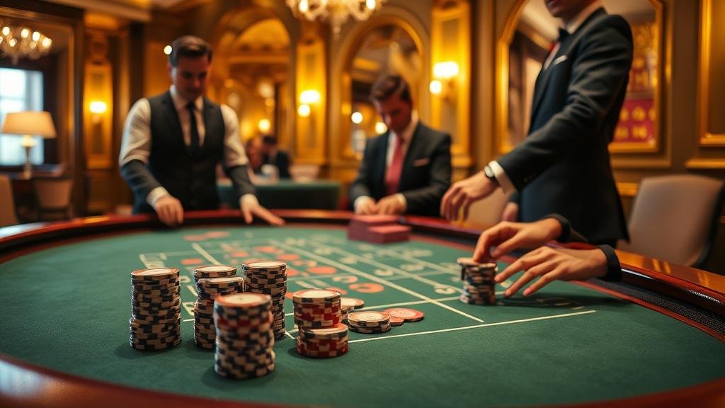 ตัวอย่างเค้าไพ่บาคาร่า: มังกรและปิงปอง