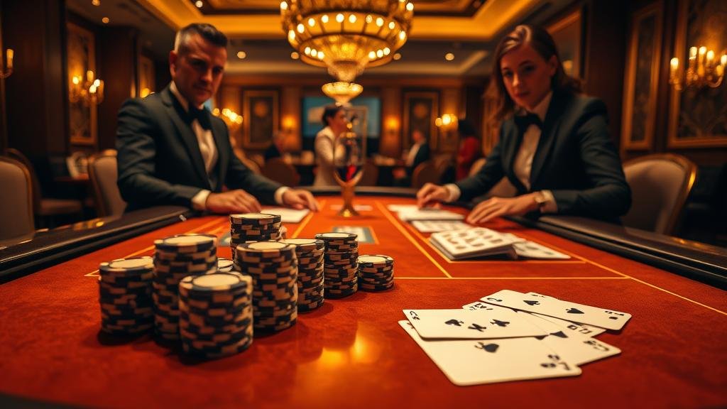 อินเทอร์เฟซเกมบาคาร่าสดจากค่ายดัง