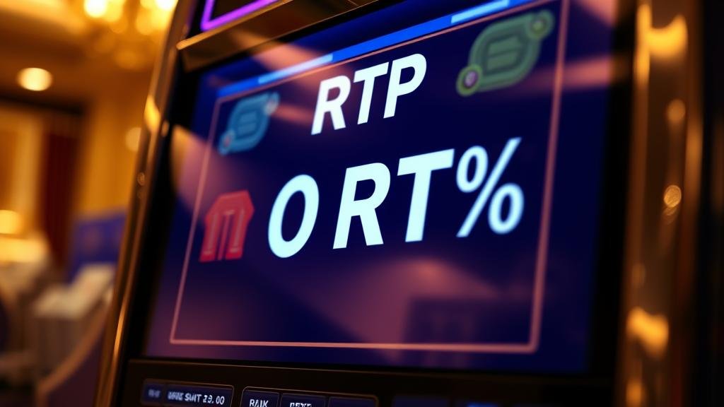 หน้าจอแสดงข้อมูล RTP และรายละเอียดเกมสล็อต