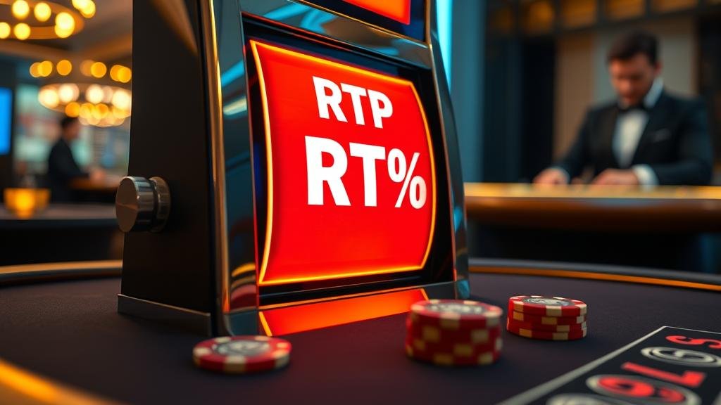 กราฟแสดงความสัมพันธ์ระหว่าง RTP, Volatility และการปรับเบท