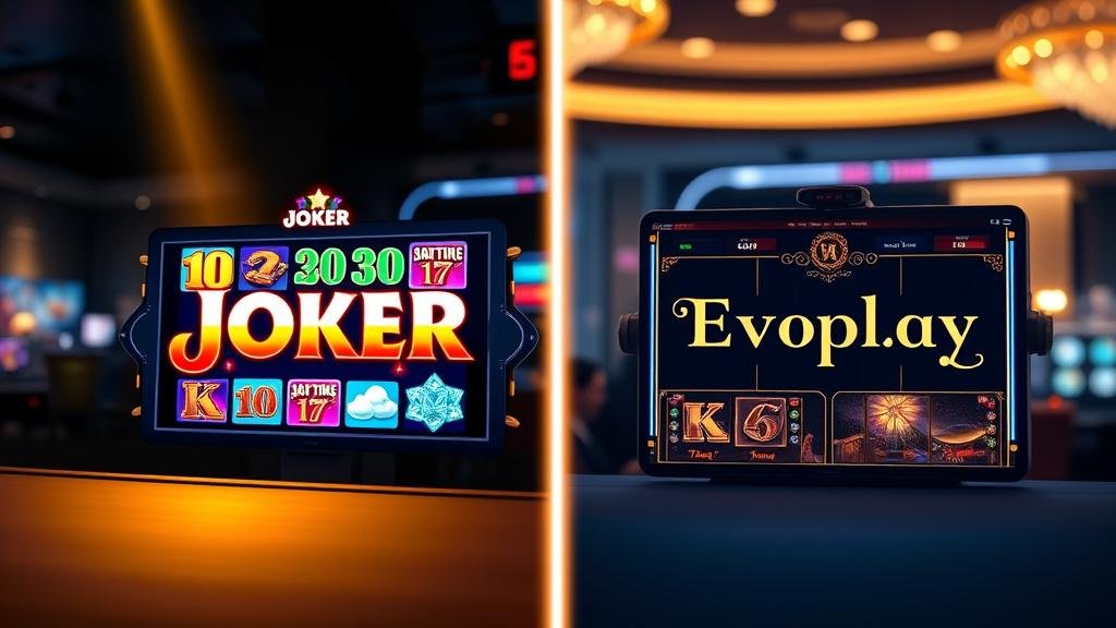 แนวทางเลือกค่ายสล็อต Joker, Evoplay 2025: สูตรปรับเบท, เช็ค RTP, ทุนน้อย