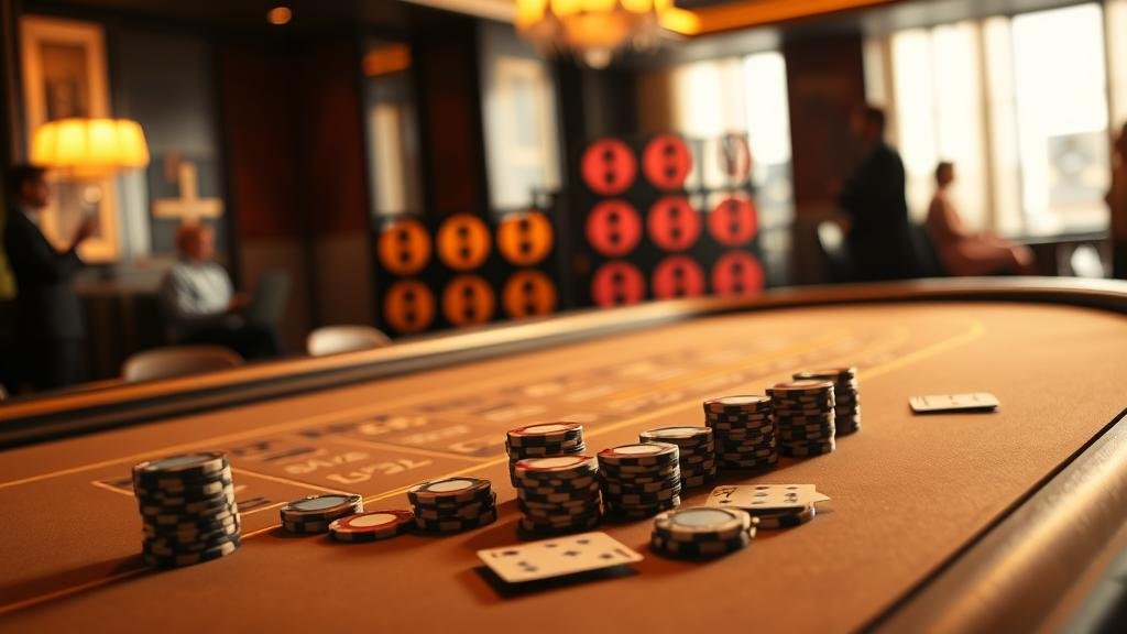 ภาพประกอบแนวคิดเดิมพันประกันภัยในบาคาร่า