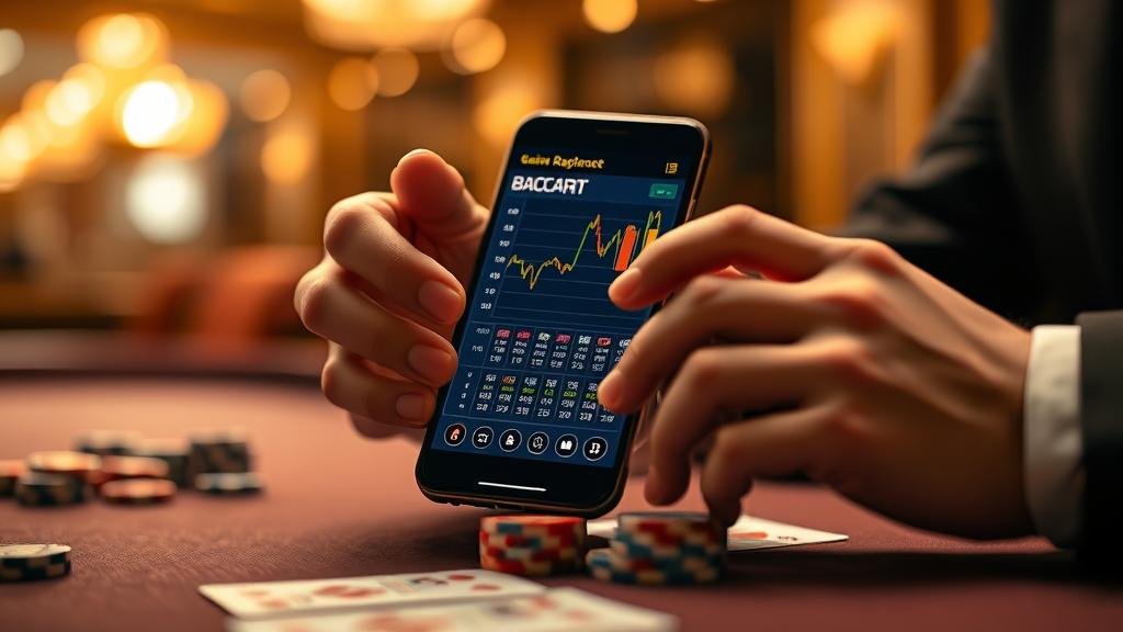 การวางเดิมพันบาคาร่าสดผ่านมือถือ