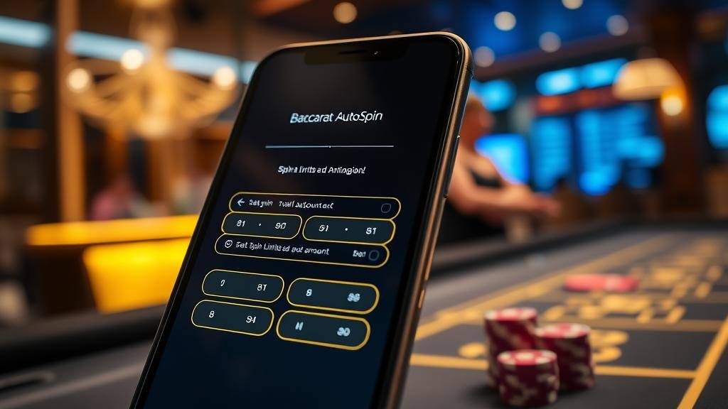 แผนผังกลยุทธ์การใช้โหมดออโต้ AutoSpin บาคาร่า