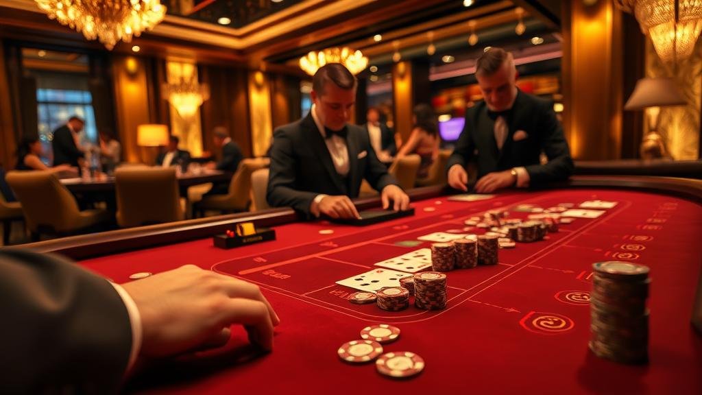 โต๊ะบาคาร่าจาก SA Gaming และ Playtech