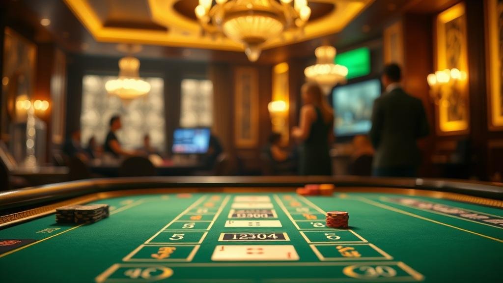 นักพนันกำลังใช้เทคนิคอ่านเค้าไพ่บาคาร่า