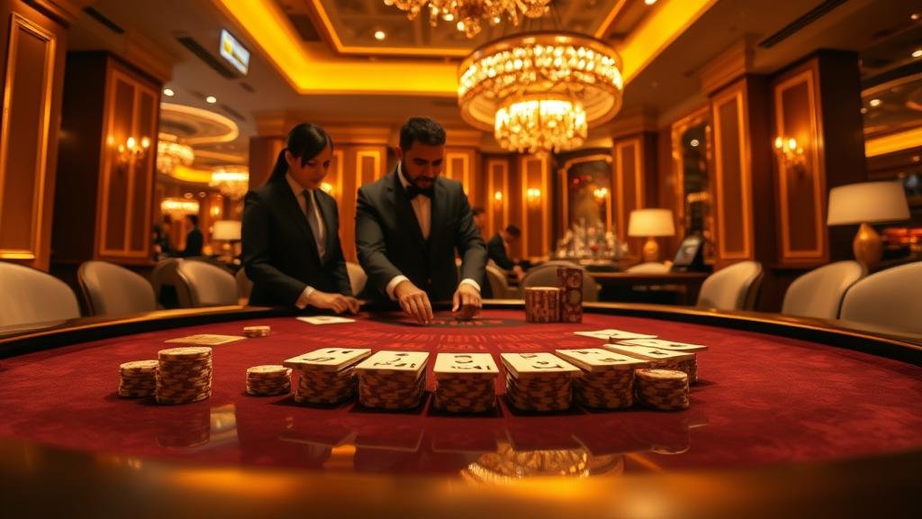 ดีลเลอร์สาวสวยในเกมบาคาร่าสดจาก Evolution Gaming