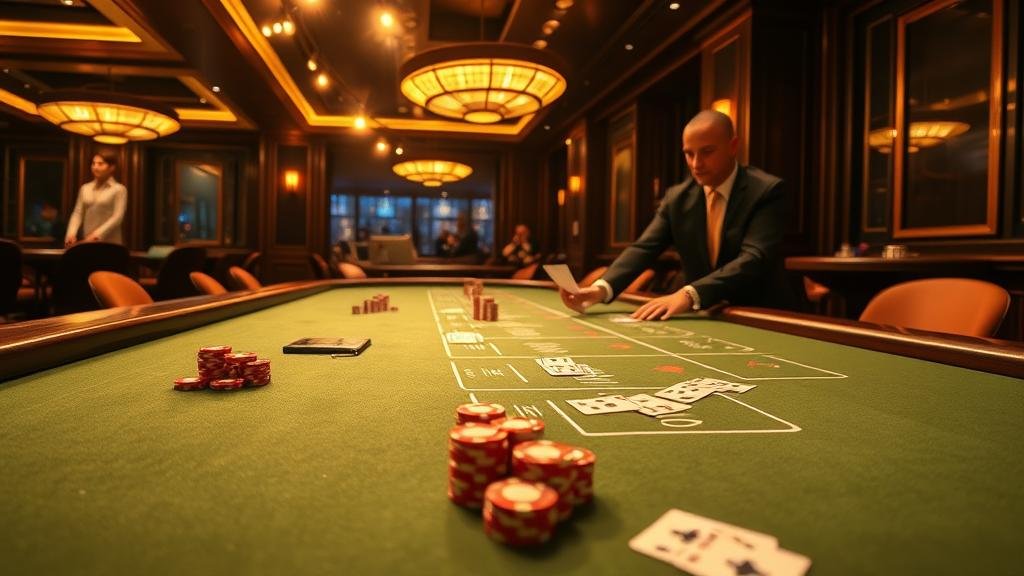 โต๊ะบาคาร่าสดจาก SA Gaming