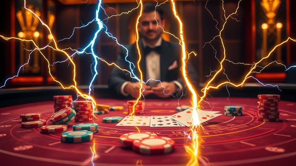 บาคาร่าสายฟ้า: คู่มือฉบับสมบูรณ์ เลือกค่ายเด็ด เดินเงินอย่างไรให้ชนะ 2025