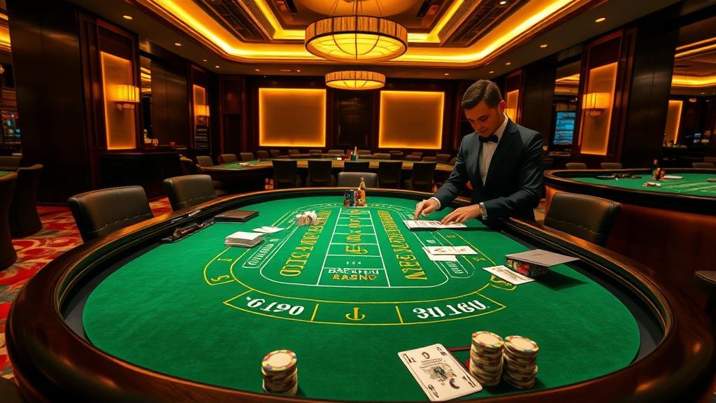 ภาพตัวอย่างการเล่นบาคาร่าออนไลน์