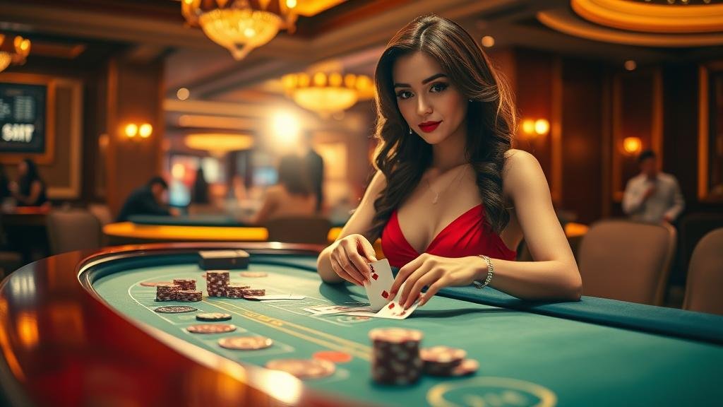 ตัวอย่างเค้าไพ่มังกรในบาคาร่า