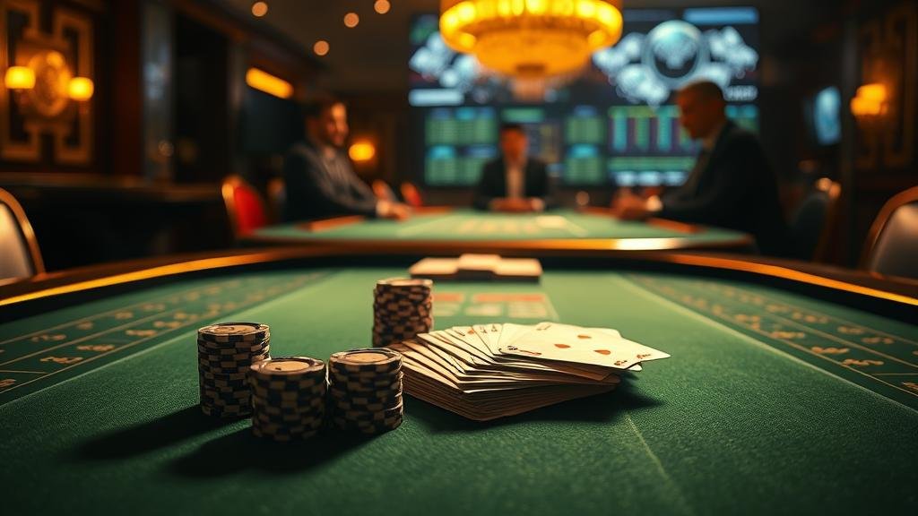 กราฟแสดงการบริหารเงินทุนและการคาดการณ์ด้วย AI ในบาคาร่า