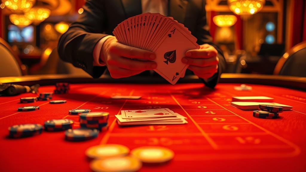 หน้าจอเกมบาคาร่าพร้อมสูตร 4x4 Mega