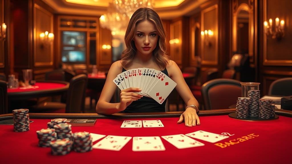 บาคาร่า รอยัล: เปิดประสบการณ์ตรงจากคาสิโน สัมผัสดีลเลอร์สาวงาม g888