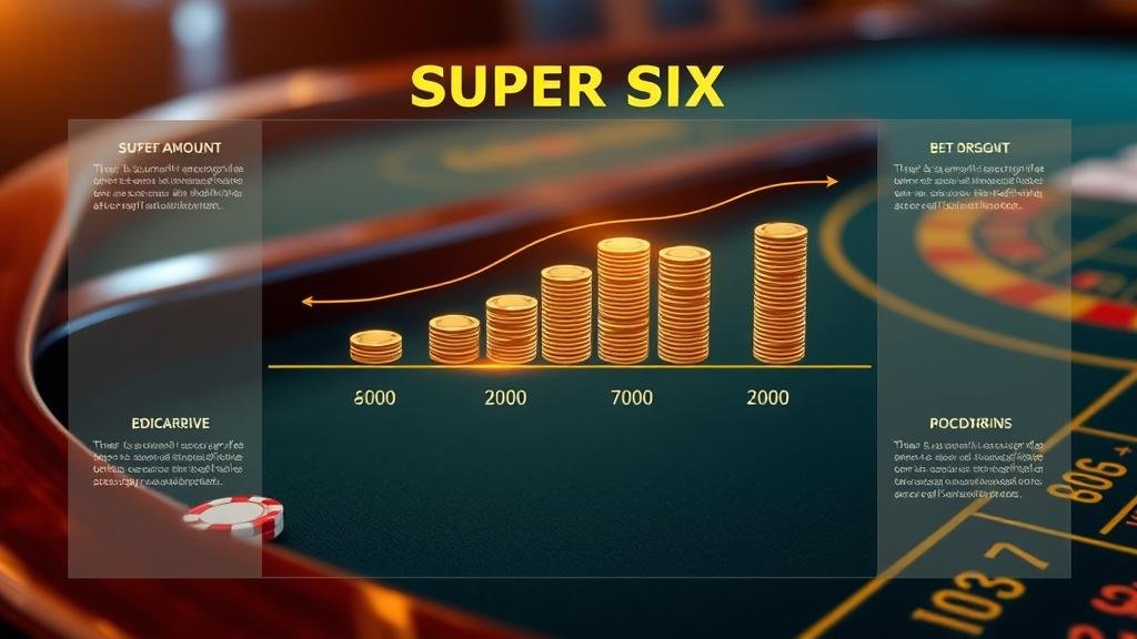 บาคาร่า: สูตรเดินเงิน Super Six ฉบับเข้าใจง่าย ชนะชัวร์