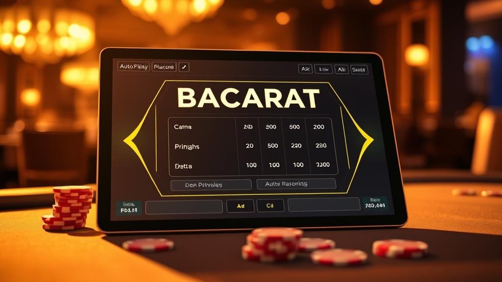 คู่มือบาคาร่าออโต้: สมัครด่วน เล่นง่าย ชนะไว ได้เงินจริง 2025