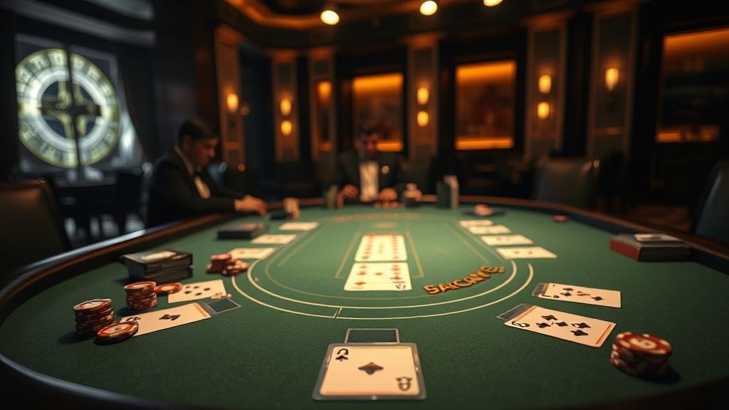 ภาพประกอบระบบการเดินเงิน 1-3-2-4 ในบาคาร่า