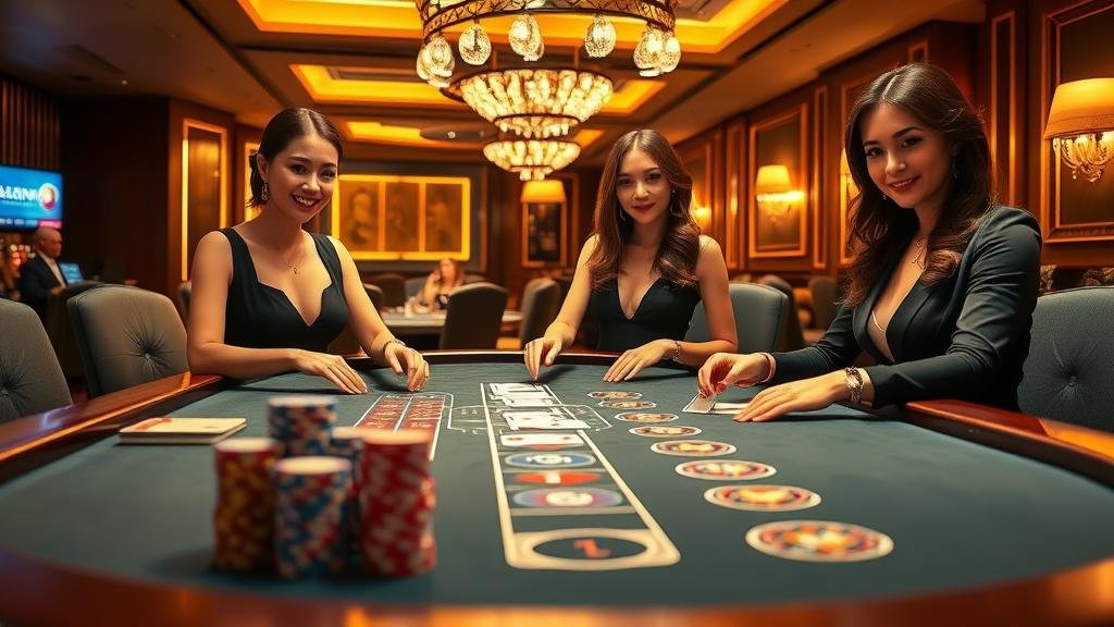 ห้องบาคาร่าสดคุณภาพ: เลือกค่าย AE, SA, Playtech ให้คุ้มค่า พร้อมเคล็ดลับทำเงิ...