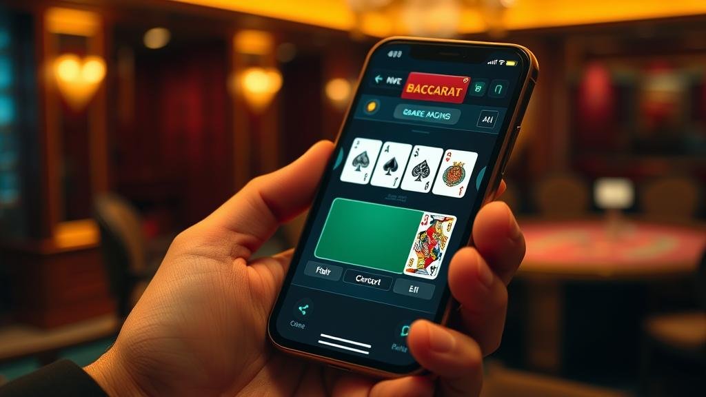 การเล่นบาคาร่าบนแท็บเล็ตสำหรับผู้มีทุนน้อย