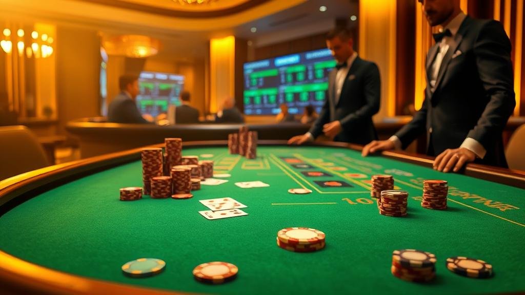 ตัวอย่างเค้าไพ่มังกรในบาคาร่า