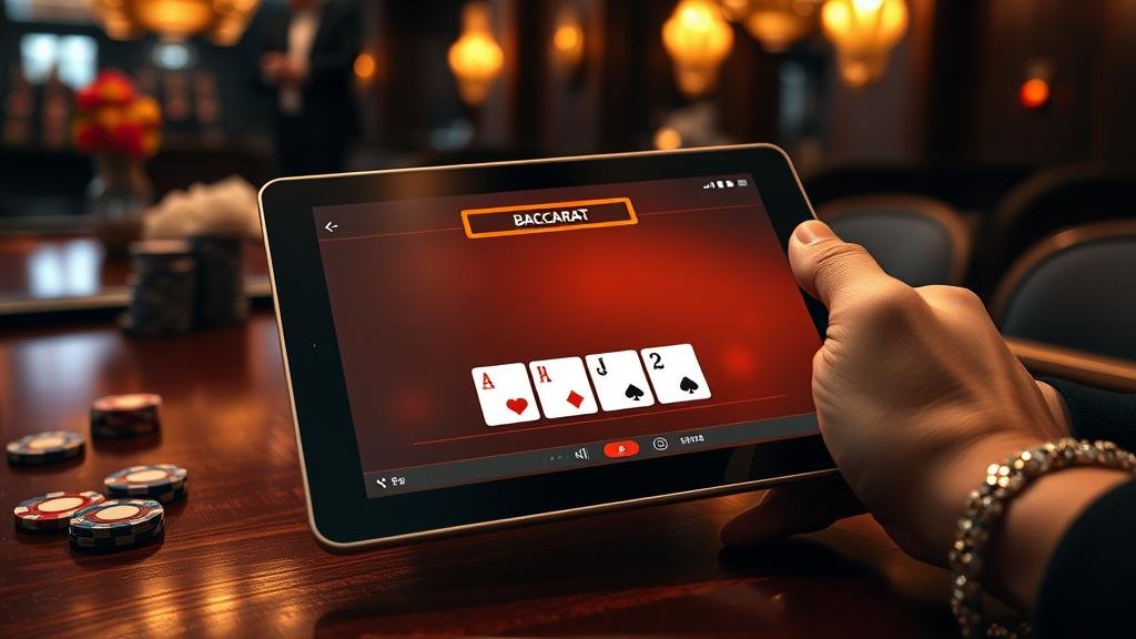 เล่นบาคาร่าบนเดสก์ท็อปและแท็บเล็ต