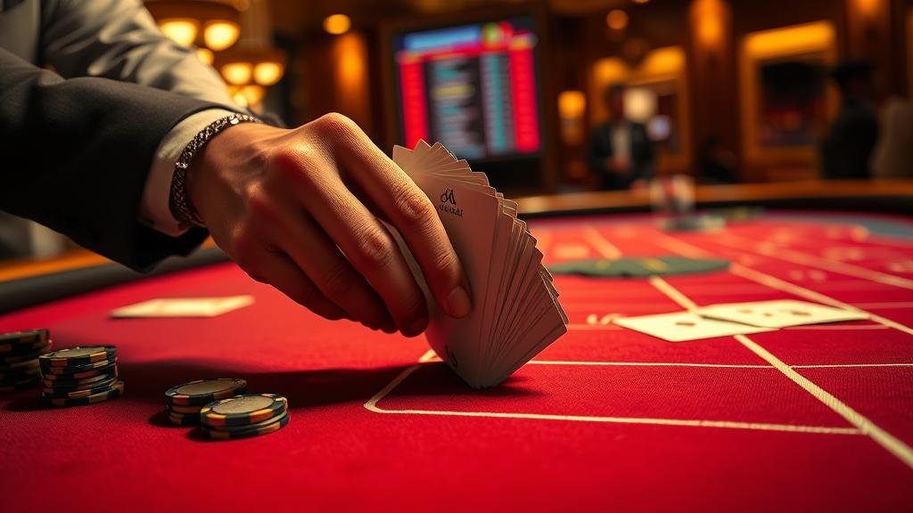 การจัดการงบและเลือกโต๊ะบาคาร่า