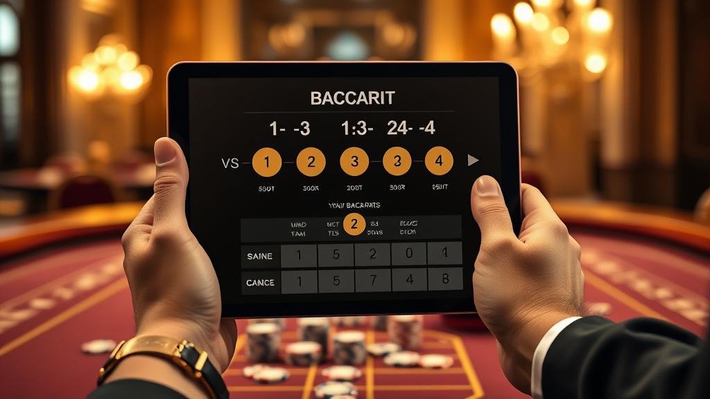 การเล่นบาคาร่าบนมือถือกับดีลเลอร์สด