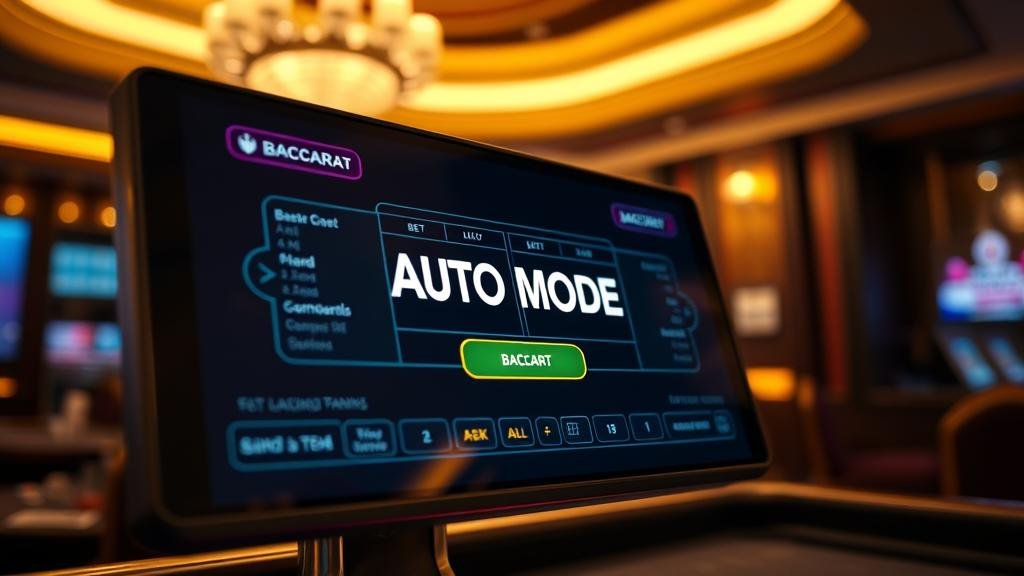 การตั้งค่าโหมดออโต้บาคาร่าบนมือถือ
