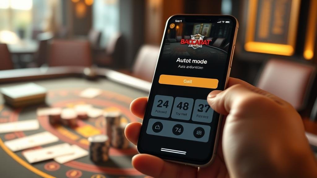 การตั้งค่าบาคาร่าโหมดออโต้