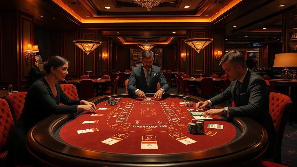 ตัวอย่างเค้าไพ่บาคาร่า